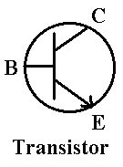 simbolo elettrico del transistor